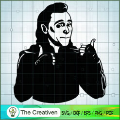 Cool Boy Loki Laufeyson SVG Cut File for Cricut & Silhouette