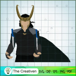 Loki Shadow Art SVG Cut File for Cricut & Silhouette