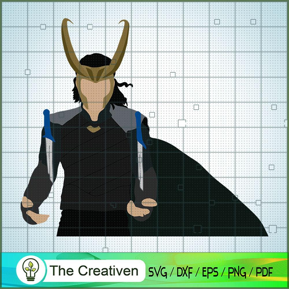Loki Shadow Art SVG Cut File for Cricut & Silhouette 1 Loki Shadow Art SVG Cut File for Cricut & Silhouette