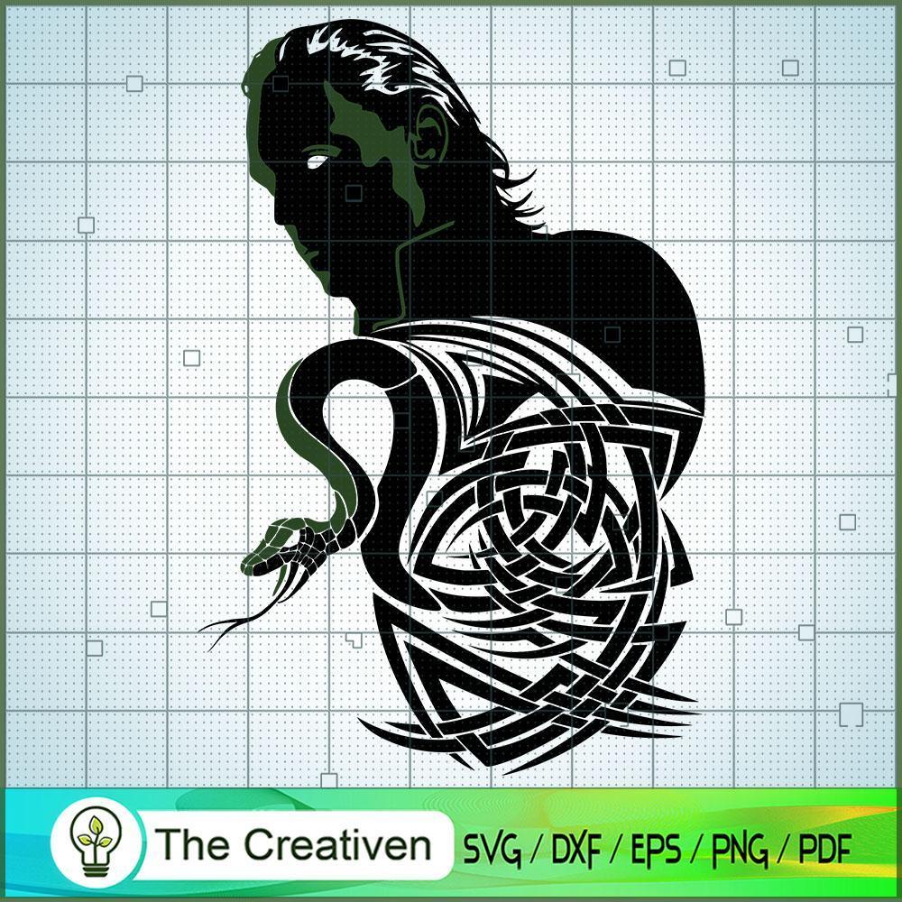 Loki Black Shadow Snake SVG Cut File for Cricut & Silhouette 1 Loki Black Shadow Snake SVG Cut File for Cricut & Silhouette