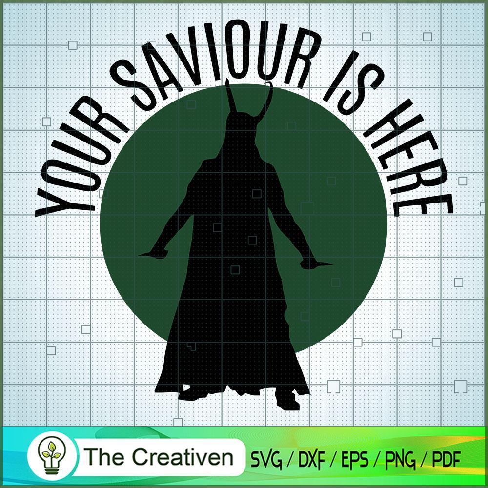 Loki Your Saviour Is Here SVG Cut File for Cricut & Silhouette 1 Loki Your Saviour Is Here SVG Cut File for Cricut & Silhouette