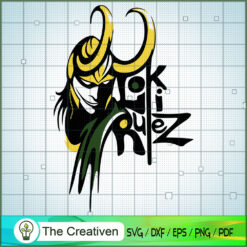 Loki Ruiz SVG Cut File for Cricut & Silhouette