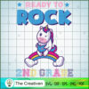 Ready to Rock 2nd Grade SVG, Unicorn SVG, Back To School SVG 2 66 copy 16