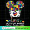 Autism Mickey Head SVG, Autism SVG, Mickey Disney SVG 3 36 copy 45