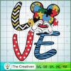 Mickey Autism Love SVG, Autism SVG, Mickey Disney SVG