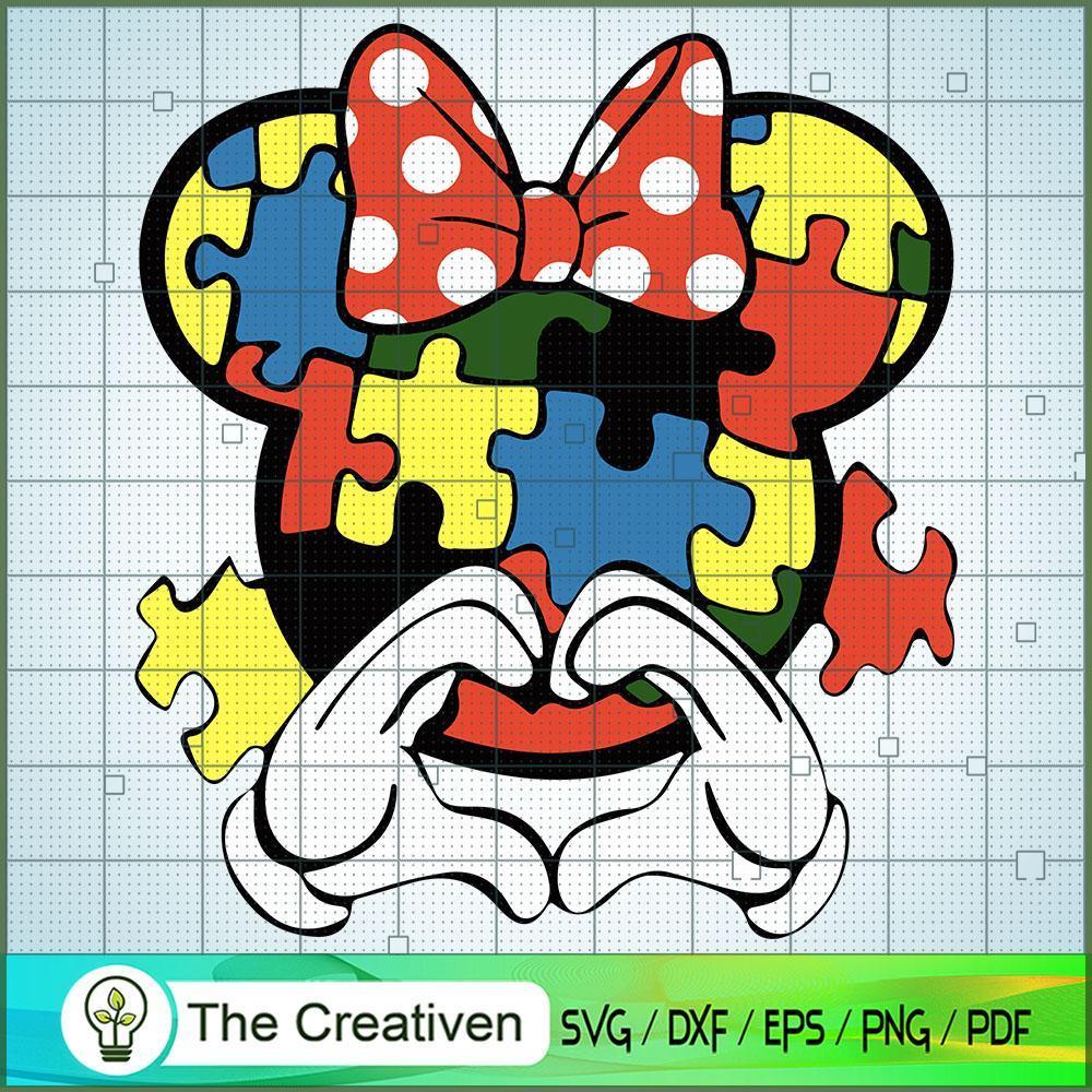 Love Mickey Autism SVG, Autism SVG, Mickey Disney SVG 1 Love Mickey Autism SVG, Autism SVG, Mickey Disney SVG