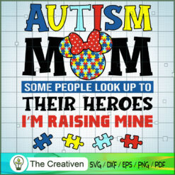 Autism Mom Some People Look  SVG Cut File for Cricut