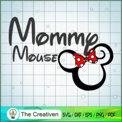 Mommy Mouse SVG, Autism SVG, Mickey Disney SVG
