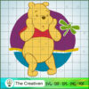 Pooh Play with Butterfly SVG, Winnie The Pooh SVG, Disney Cartoon SVG 2 Pooh045 copy