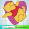 Pooh Heart Funny SVG, Winnie The Pooh SVG, Disney Cartoon SVG 2 Pooh047 copy