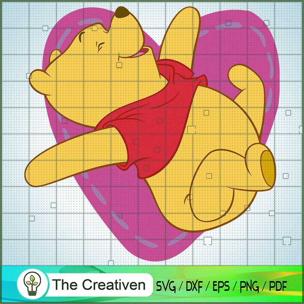 Pooh Heart Funny SVG, Winnie The Pooh SVG, Disney Cartoon SVG 1 Pooh Heart Funny SVG, Winnie The Pooh SVG, Disney Cartoon SVG