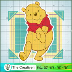 Pooh Hesitate SVG, Winnie The Pooh SVG, Disney Cartoon SVG
