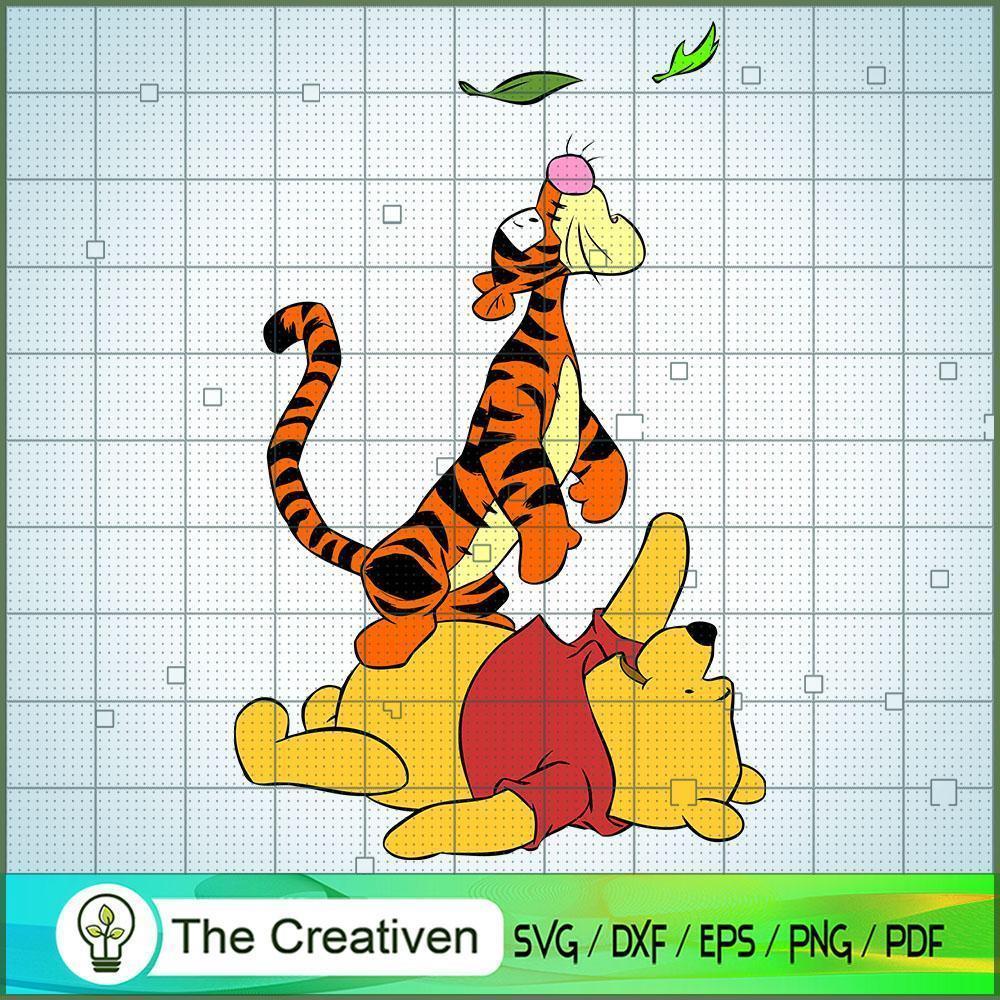 Pooh And Tiger SVG, Winnie The Pooh SVG, Disney Cartoon SVG 1 Pooh And Tiger SVG, Winnie The Pooh SVG, Disney Cartoon SVG