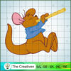 Roo Play Flute No Background SVG Cut File for Cricut & Silhouette