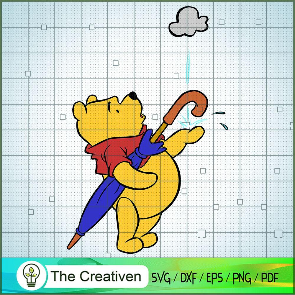 Pooh In The Rain SVG, Winnie The Pooh SVG, Disney Cartoon SVG 1 Pooh In The Rain SVG, Winnie The Pooh SVG, Disney Cartoon SVG