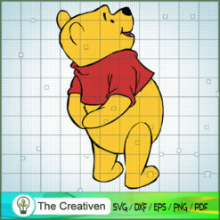 Look At Winnie The Pooh SVG, Winnie The Pooh SVG, Disney Cartoon SVG