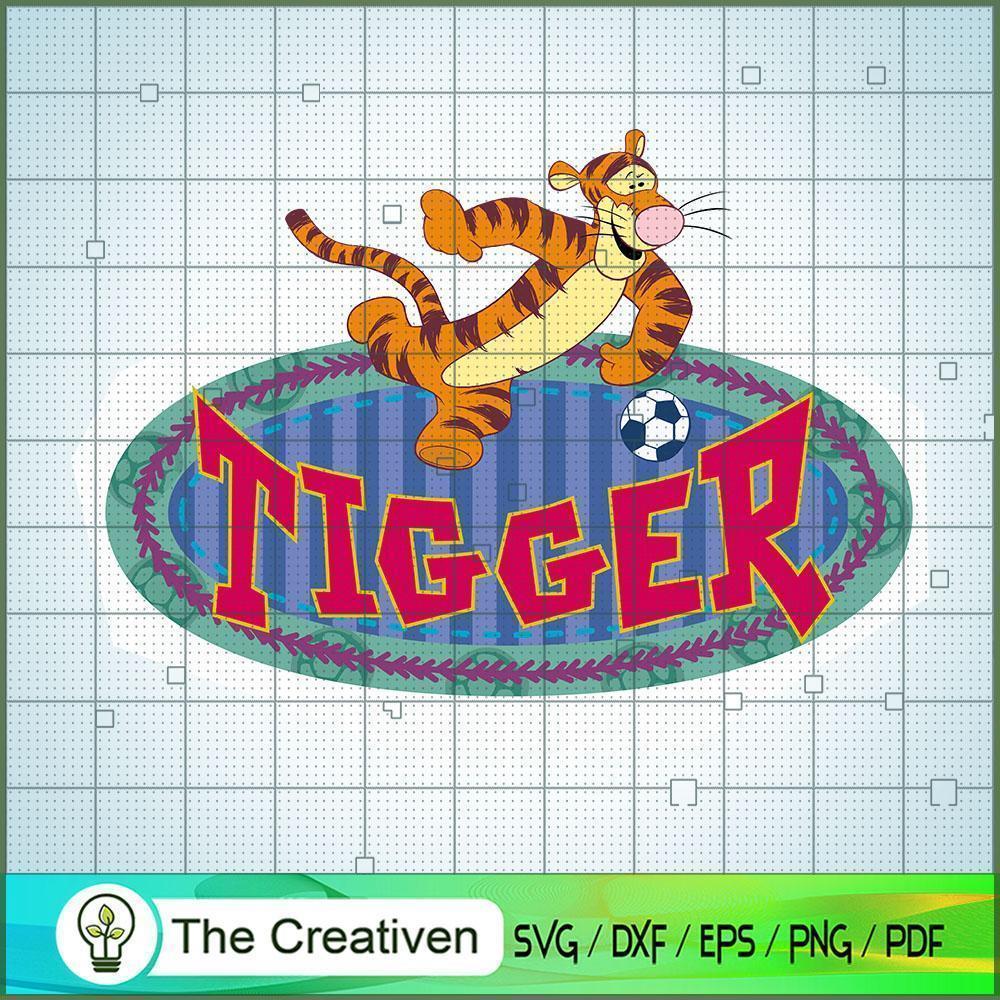 Tigger Play Soccer SVG, Winnie The Pooh SVG, Disney Cartoon SVG 1 Tigger Play Soccer SVG, Winnie The Pooh SVG, Disney Cartoon SVG