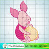 Cute Pink Piglet SVG Cut File for Cricut & Silhouette 3 Piglet024 copy
