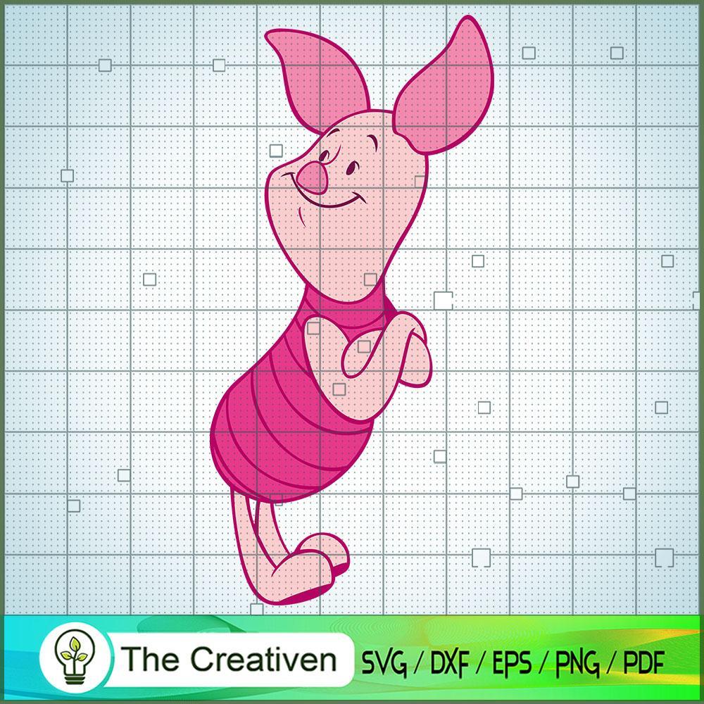 Love Piglet SVG Cut File for Cricut & Silhouette 1 Love Piglet SVG Cut File for Cricut & Silhouette