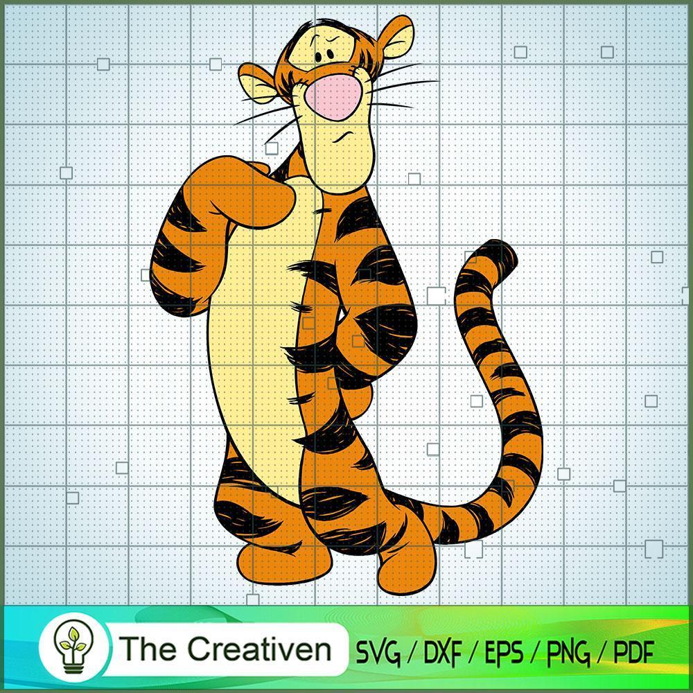 Tigger It's Me ? No Background SVG Cut File for Cricut & Silhouette 1 Tigger It's Me ? No Background SVG Cut File for Cricut & Silhouette