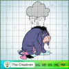 Rain Shower Eeyore SVG, Winnie The Pooh SVG, Disney Cartoon SVG 3 Eeyo 003 copy