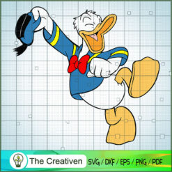 Donald Duck Sing SVG, Cartoon SVG, Donald Duck SVG