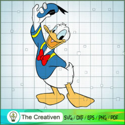 Donald Duck Hi SVG, Cartoon SVG, Donald Duck SVG