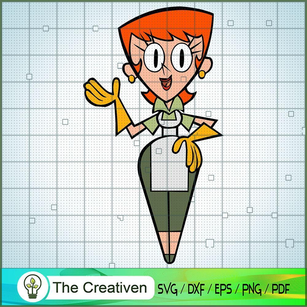 Dexter's Mom SVG, Cartoon SVG, Dexter's Laboratory SVG 1 111 copy 7
