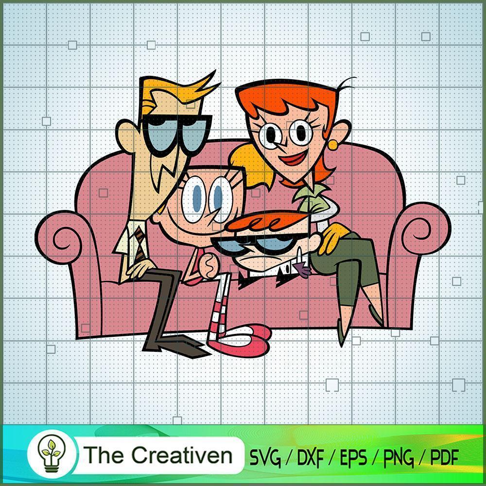 Family Dexter SVG, Cartoon SVG, Dexter's Laboratory SVG 1 110 copy 6