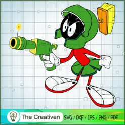 Duck Dodgers Marvin 1 SVG, Duck Dodgers SVG, Cartoon SVG