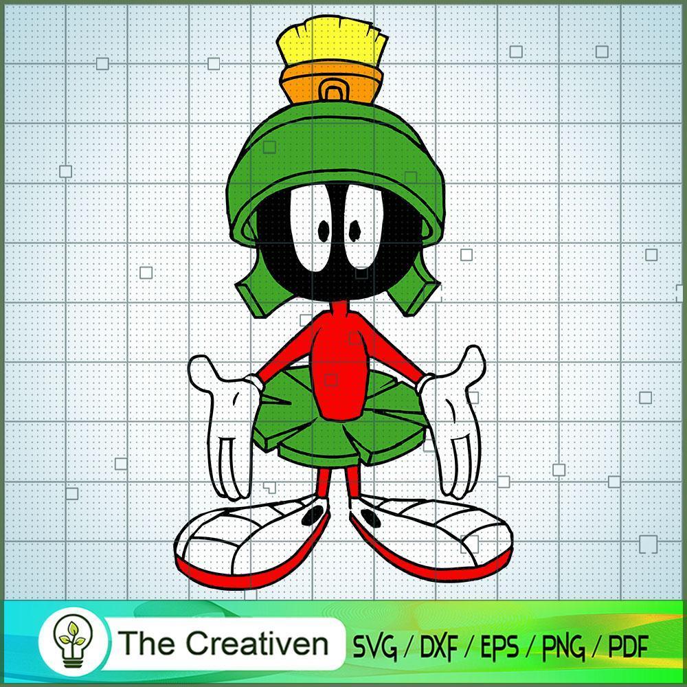 Duck Dodgers Marvin 2 SVG, Duck Dodgers SVG, Cartoon SVG 1 148 copy 4