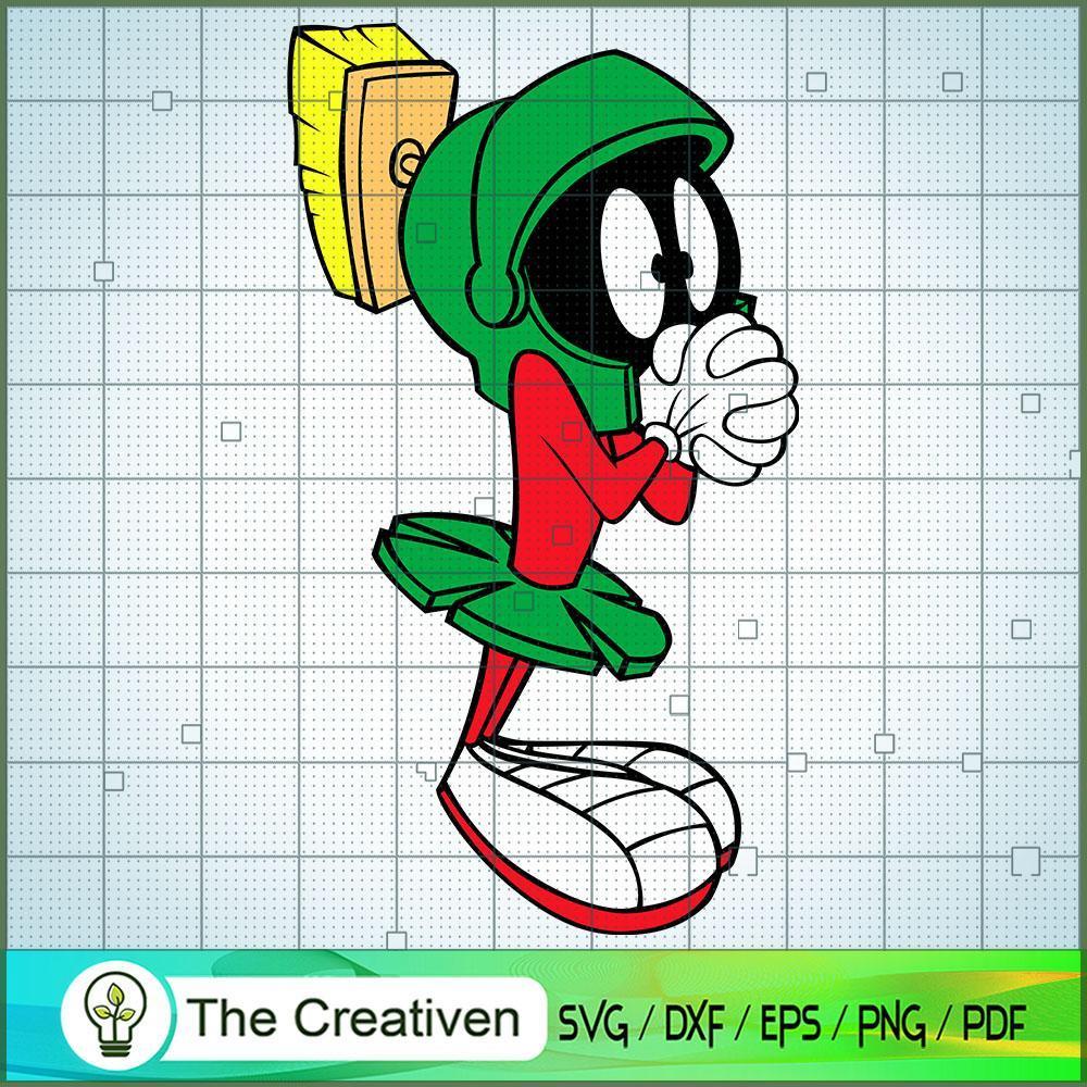 Duck Dodgers Marvin 4 SVG, Duck Dodgers SVG, Cartoon SVG 1 150 copy 4