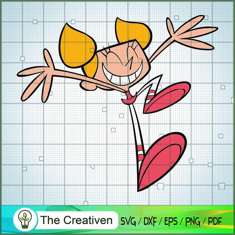 Yeah Dee Dee SVG, Cartoon SVG, Dexter's Laboratory SVG 1 87 copy 8