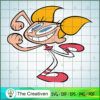 Fighting Dee Dee SVG, Cartoon SVG, Dexter's Laboratory SVG 2 88 copy 10