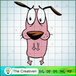 Courage The Cowardly Dog SVG, Cartoon SVG, The Cowardly Dog SVG