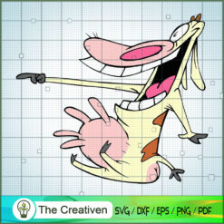 Cow Smile SVG, Cartoon SVG, Cow and Chicken SVG