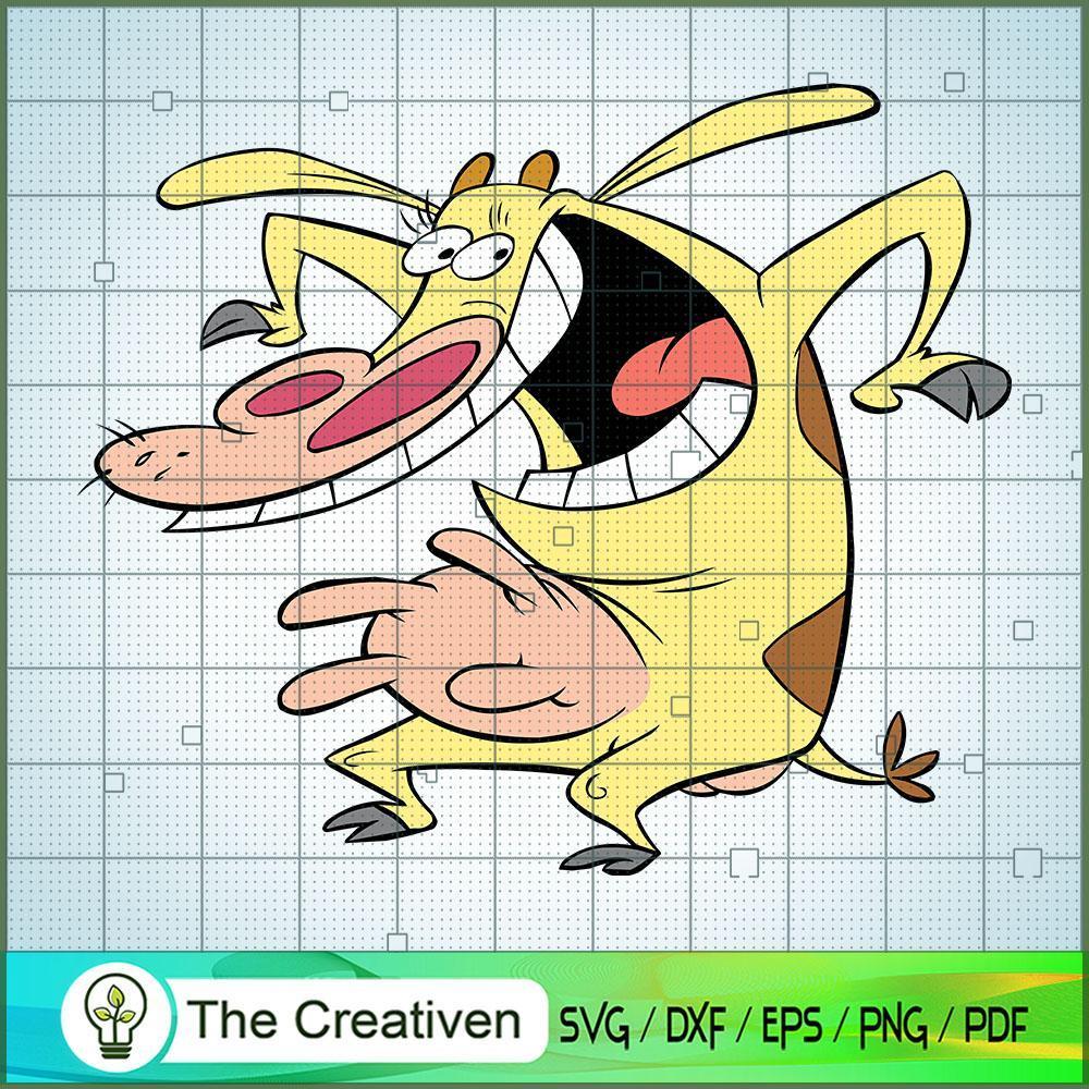 Cow Funny SVG, Cartoon SVG, Cow and Chicken SVG 1 Cow Funny SVG, Cartoon SVG, Cow and Chicken SVG