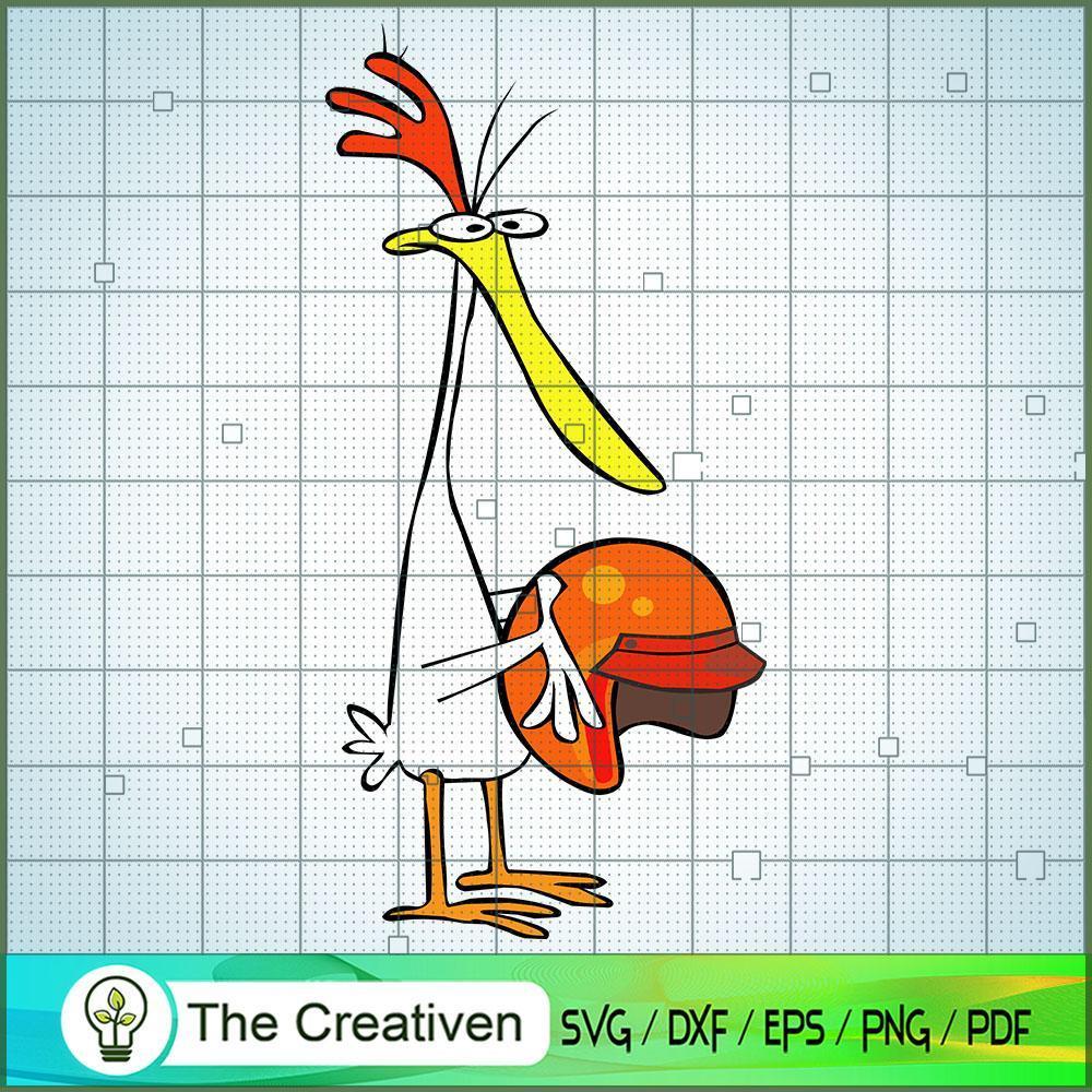 Chicken Sad SVG, Cartoon SVG, Cow and Chicken SVG 1 Chicken Sad SVG, Cartoon SVG, Cow and Chicken SVG