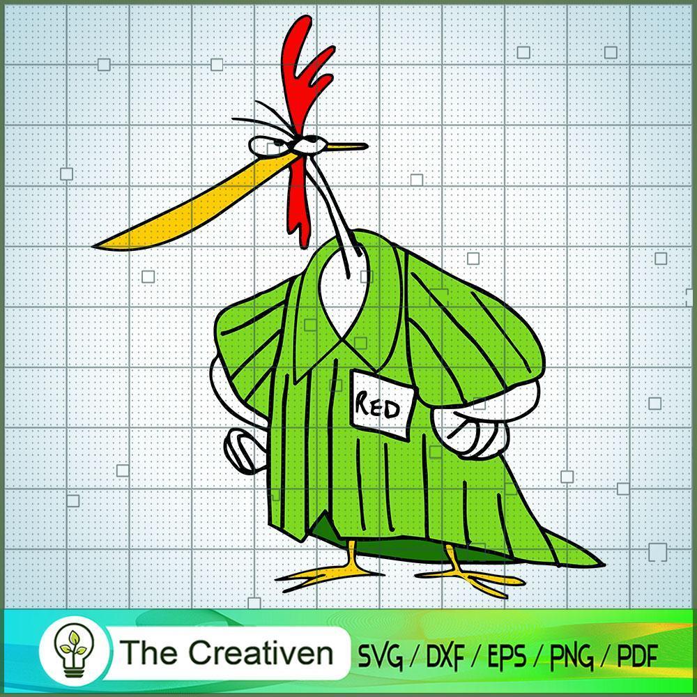 Chicken Red SVG, Cartoon SVG, Cow and Chicken SVG 1 Chicken Red SVG, Cartoon SVG, Cow and Chicken SVG