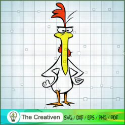 Chicken SVG, Cartoon SVG, Cow and Chicken SVG