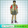 Kwame SVG, Cartoon SVG, Captain Planet SVG