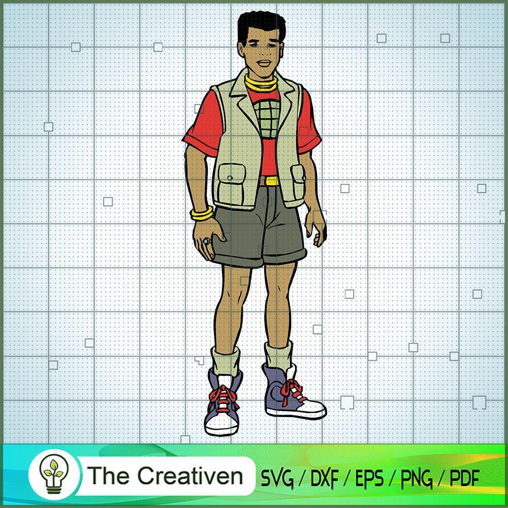 Kwame SVG, Cartoon SVG, Captain Planet SVG 1 Kwame SVG, Cartoon SVG, Captain Planet SVG