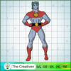 Captain Planet SVG, Cartoon SVG, Captain Planet SVG