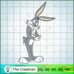 Thinking Bugs Bunny SVG Cut File for Cricut & Silhouette
