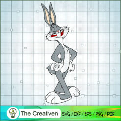 Bugs Bunny Disappointed SVG Cut File for Cricut & Silhouette