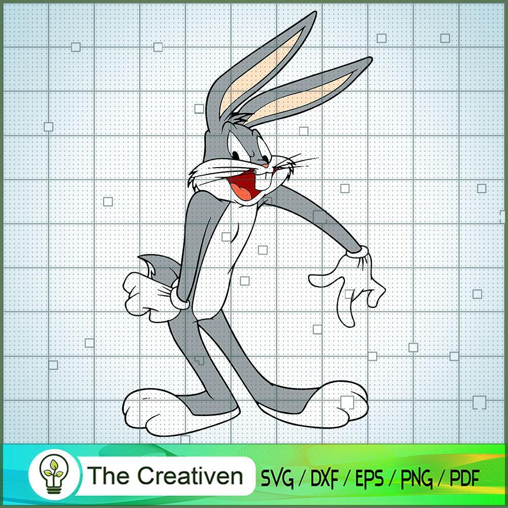 Bugs Bunny Smile SVG Cut File for Cricut & Silhouette 1 Bugs Bunny Smile SVG Cut File for Cricut & Silhouette