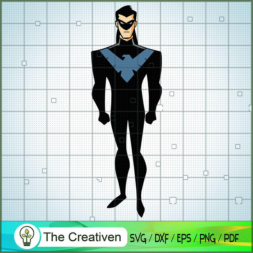 Nightwing SVG, Cartoon SVG, DC Comics Characters SVG 1 Nightwing SVG, Cartoon SVG, DC Comics Characters SVG