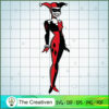 Harley Quinn SVG, Cartoon SVG, DC Comics Characters SVG 3 21 copy 70
