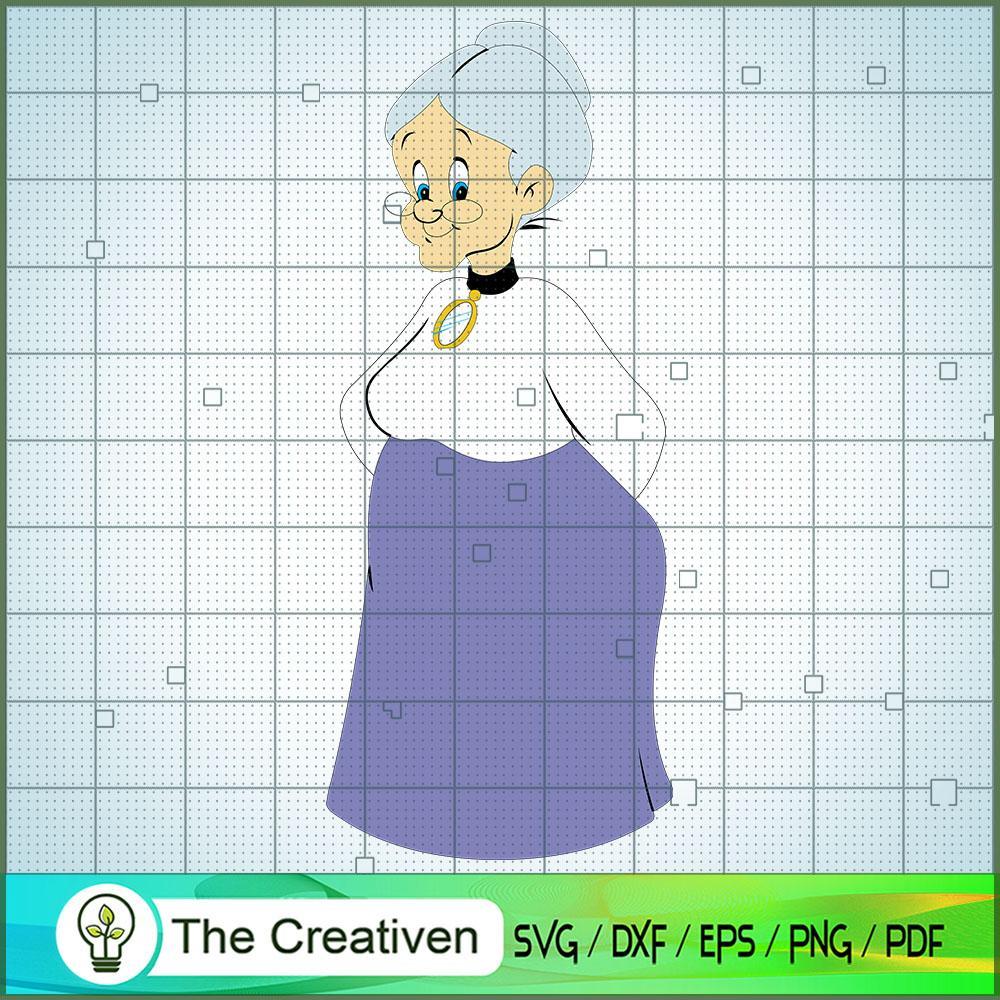 Granny SVG, Cartoon SVG, Characters Cartoon SVG 1 Granny SVG, Cartoon SVG, Characters Cartoon SVG