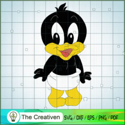 Baby Daffy SVG, Cartoon SVG, Characters Cartoon SVG